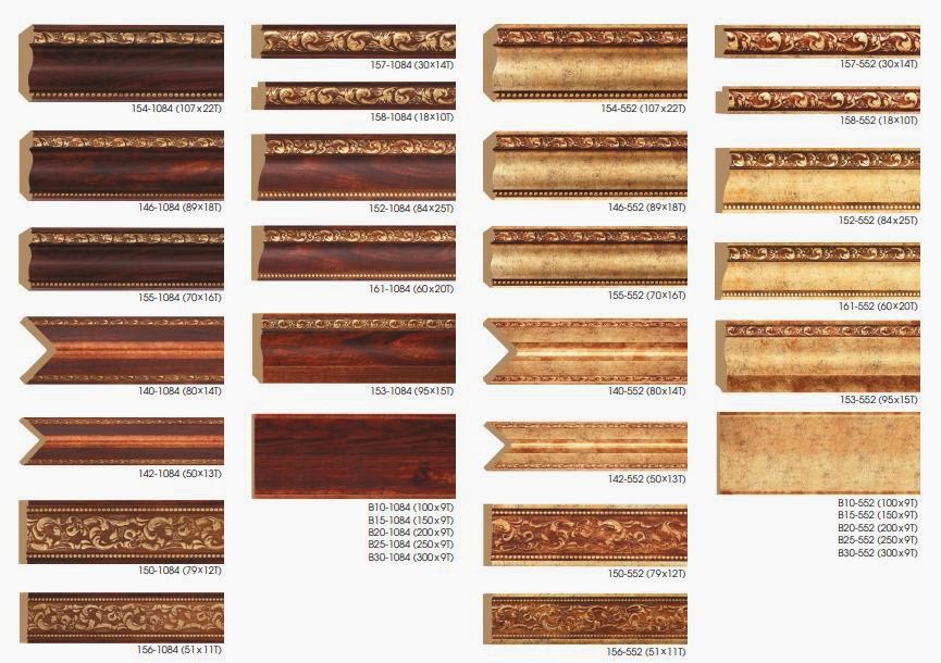 Phào chỉ gỗ sử dụng trong thi công nội thất cổ điển